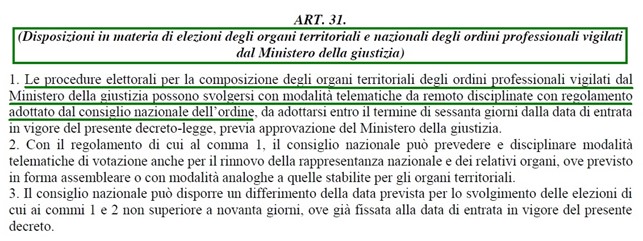 Testo decreto